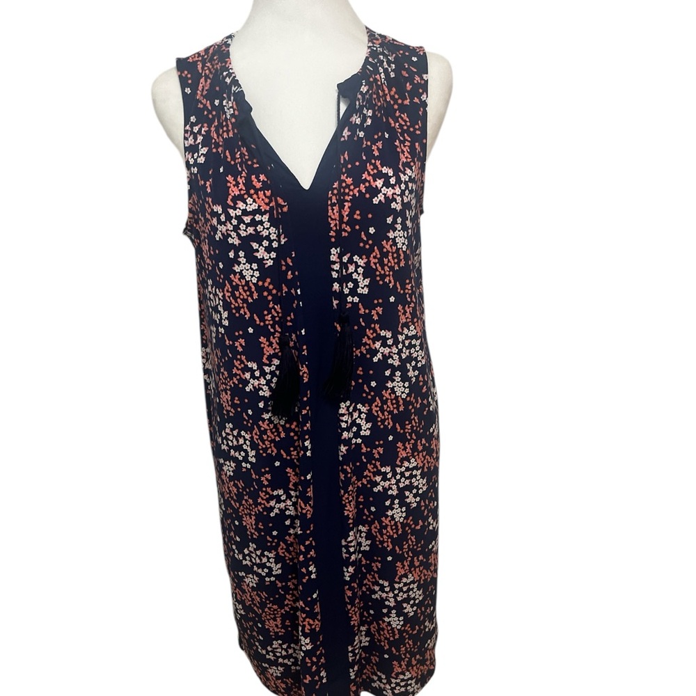Michael Kors Navy Floral Dress size medium